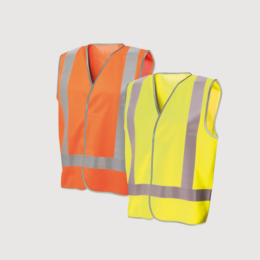 Frontier Recycled Hi-Vis Safety Vest with Reflective Tape (Copy) Bunzl