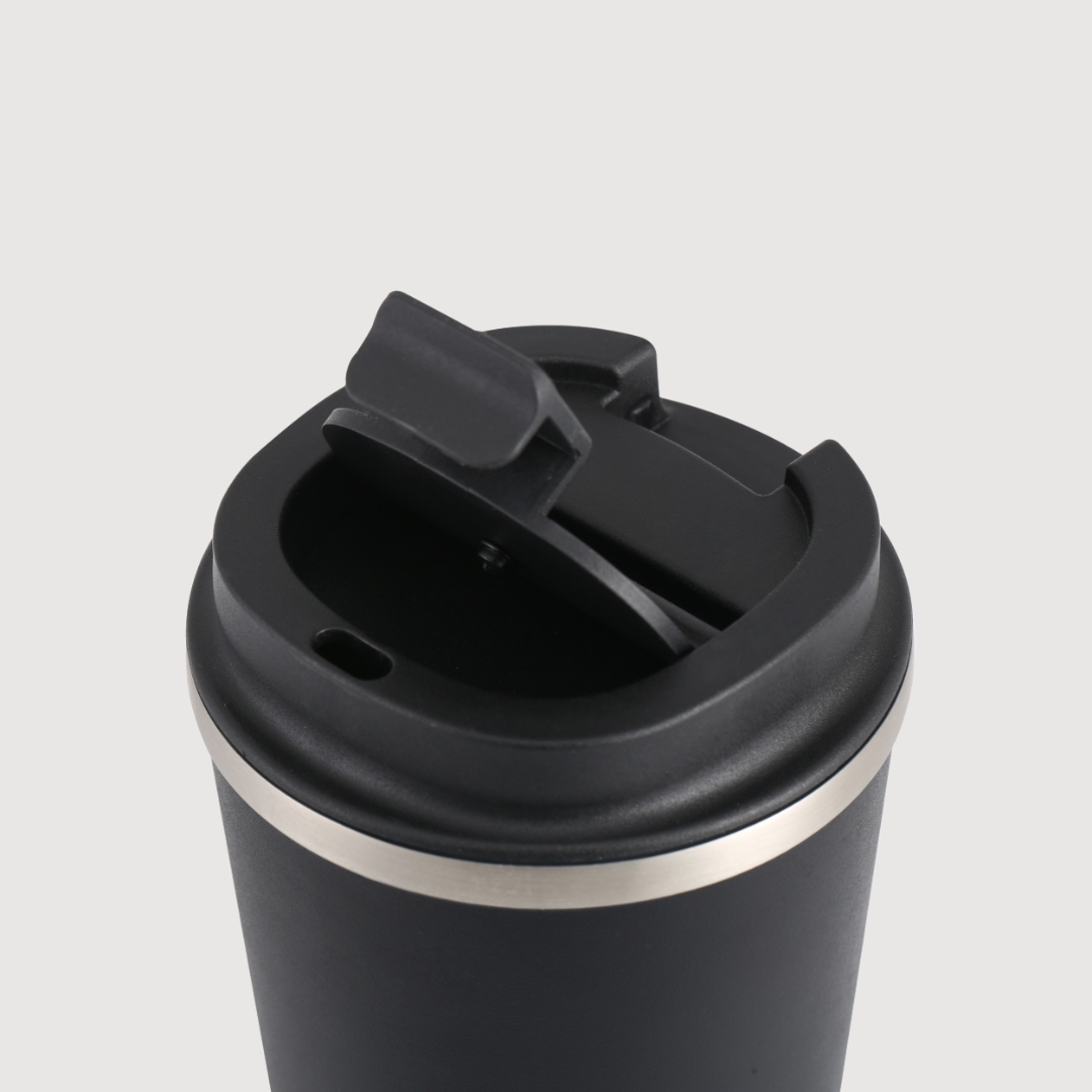 DOUBLE WALL VACUUM STAINLESS STEEL COFFEE MUG - 350ml