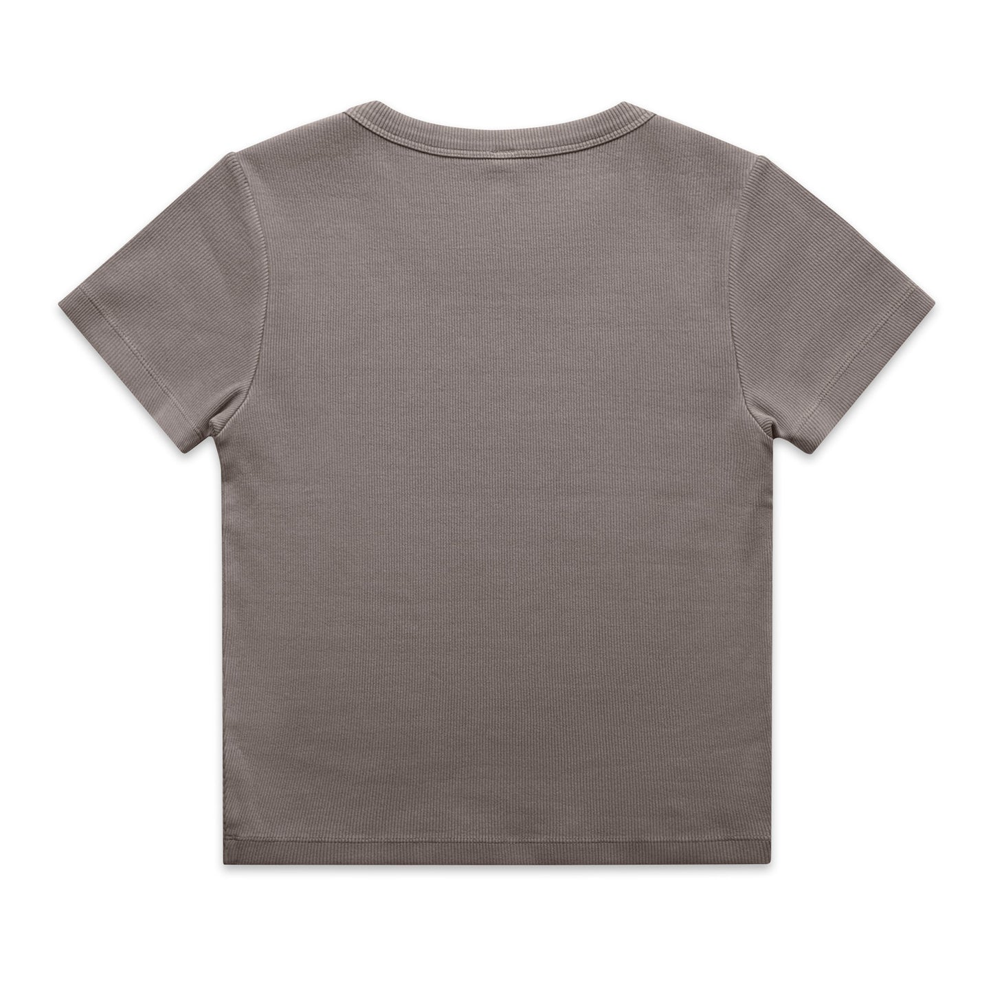 Women's  Faded Organic Rib Tee - 4036