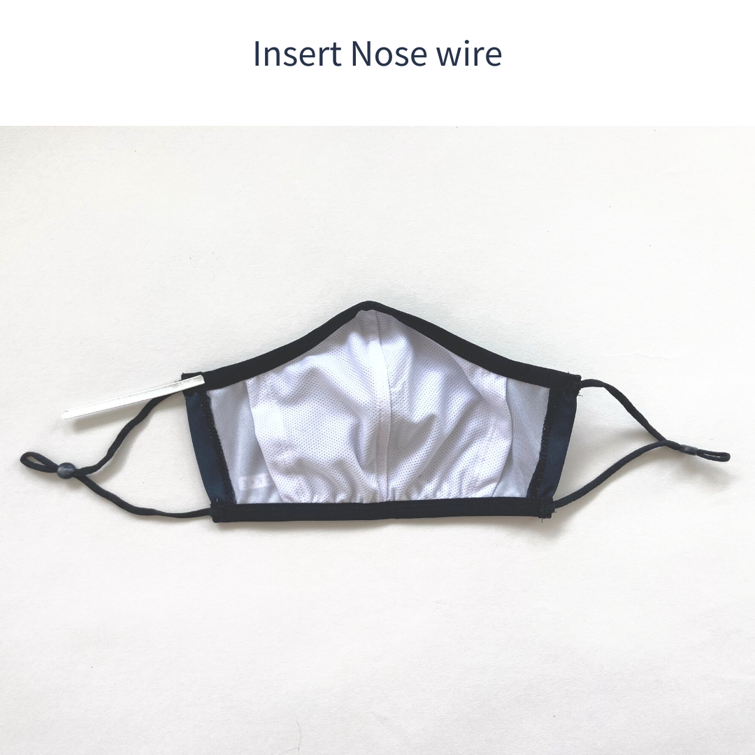 LUCKEFit™ Travel Face Masks | Award-Winning ViralOff® | NZ Helix+ Filter | Black LUCK•E