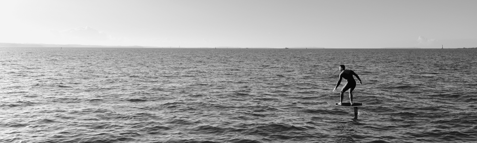 Hydrofoiling on the ocean, from Garth’s original profile