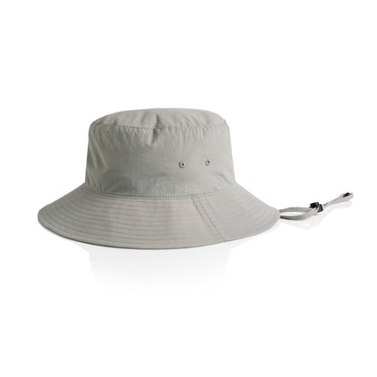 Nylon Wide Brim Bucket Hat | 1174