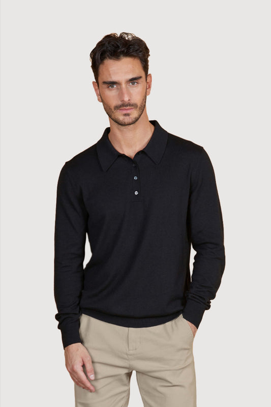 Stefan Men | Men's Polo Collar Sweater