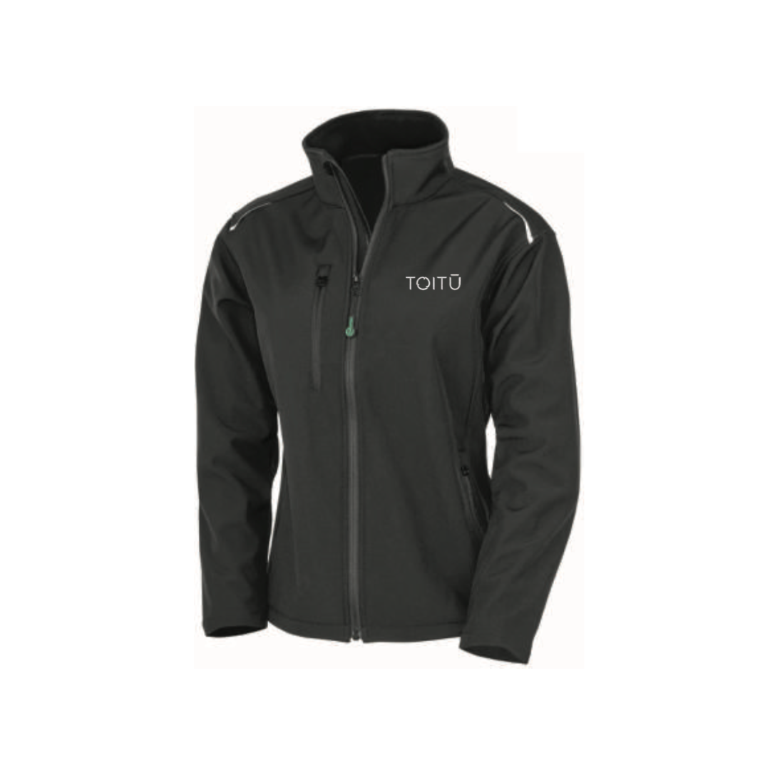 Women's Recycled Softshell Jacket | Toitū Result