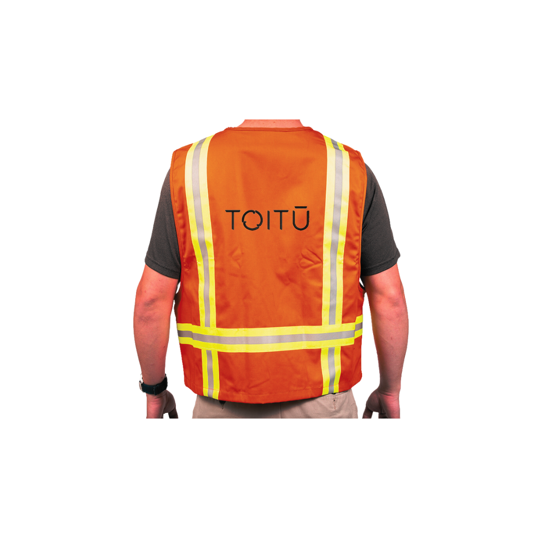 Unisex Hi Vis Vest | Toitū Workhorse