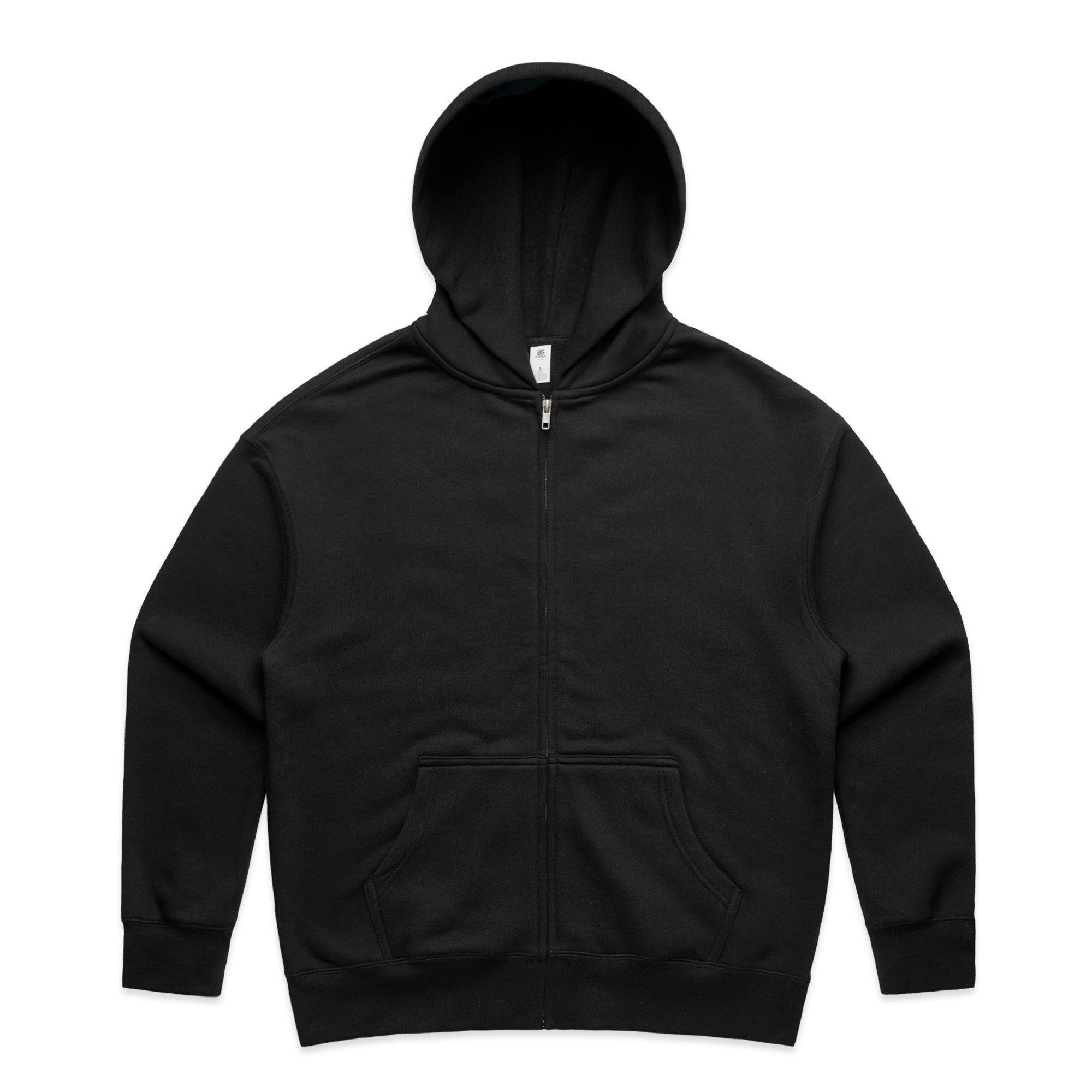 Relaxed zip hoodie for women top